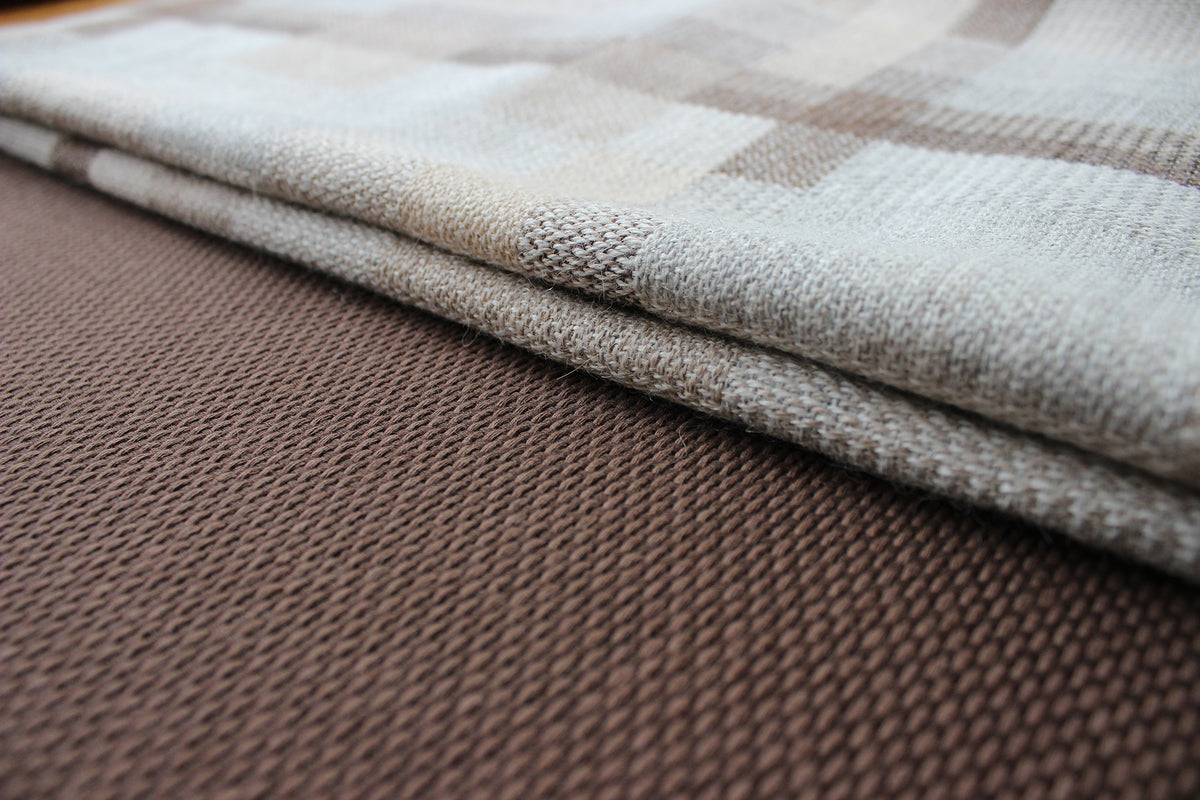 アルパカ毛布 AP0246 |天然素材100％ ペルー産ベビーアルパカ使用