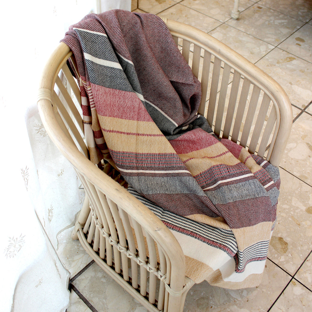 アルパカ毛布 AP2685 |天然素材100％ ペルー産ベビーアルパカ使用